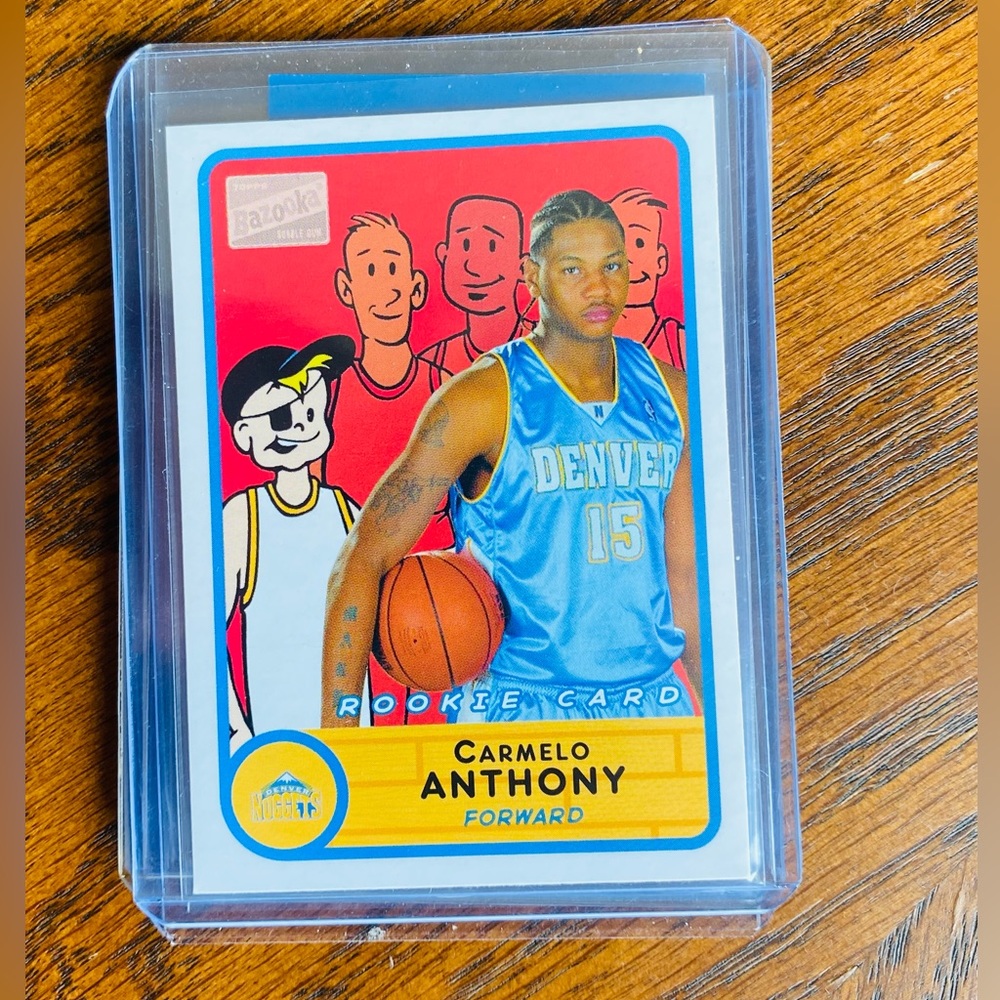 Carmelo Anthony rookie